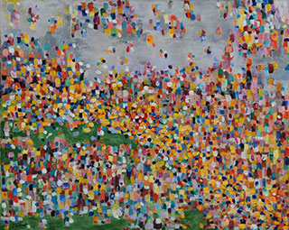 The Gathering, painting by Lynn Walcutt