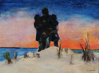Together, painting by Lynn Walcutt